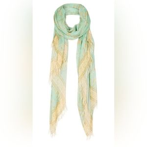 Spell Maisie Travel Scarf Vintage Turquoise NWT